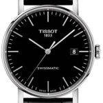Tissot Everytime Swissmatic Stainless Steel Leather Mens Automatic Watch T1094071605100