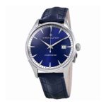 Hamilton Jazzmaster Blue Dial Mens Leather Watch H32451641