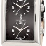Charles-Hubert, Paris Men’s 3854-B Premium Collection Stainless Steel Dual-Time Watch