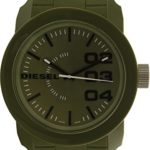 Diesel Men’s Double Down DZ1780 Green Silicone Quartz Fashion Watch