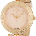 Versace Women’s VK7020013 “Vanitas” Rose Gold Ion-Plated Watch with Two Interchangeable Leather Straps
