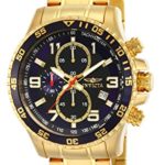 Invicta Men’s 14878 Specialty Chronograph Gold Ion-Plated Watch