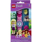 LEGO Watches Stephanie Kids Buildable Watch with Link Bracelet and Minifigure