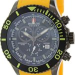 Swiss Military Hanowa Men’s 06-4226-13-007-11 Orange Rubber Swiss Quartz Watch with Black Dial