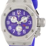Swiss Legend Women’s 10535-011 Trimix Diver Chronograph Purple Dial Purple Silicone Watch