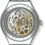Swatch Men’s YAS100G Automatic See Through Dial Crystal Watch