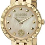 Versus by Versace Women’s ‘CORAL GABLES’ Quartz Stainless Steel Casual Watch, Color:Gold-Toned (Model: SOD140016)