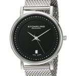Stuhrling Original Men’s 734GM.02 Ascot Casatorra Elite Swiss Quartz Date Stainless Steel Mesh Bracelet Watch
