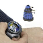 Doctor Who Digital Watch – Dalek Whizz Watch With Mini Remote Controlled Figure and Keychain