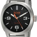 HUGO BOSS Men’s ‘CAPE TOWN’ Quartz Stainless Steel Casual Watch, Color:Silver-Toned (Model: 1550013)