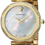 Versace Women’s ‘Idyia’ Swiss Quartz Stainless Steel and Gold Plated Casual Watch(Model: V17060017)