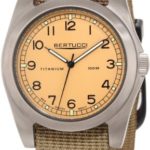 Bertucci Men’s 13306 A-3T Vintage 42 Durable Titanium Field Watch