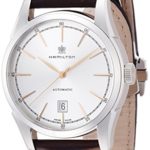 Hamilton Men’s ‘American Classic Spirit Of Liberty’ Swiss Automatic Stainless Steel Casual Watch, Color:Brown (Model: H42415551)
