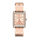 COACH Women’s Page Bangle Watch Rosegold/Rosegold Plated One Size
