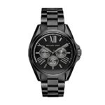 Michael Kors Access Unisex 45mm Black IP Bradshaw Chronograph Smart Watch