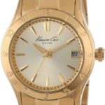 Kenneth Cole New York Women’s KC4934 Modern Core Triple Gold Ladies Bracelet Watch