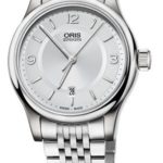 Oris Men’s 73375944031MB Classic Analog Display Swiss Automatic Silver Watch