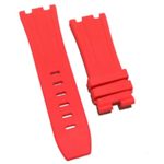 Red 28mm Rubber Watch Strap Band OEM style for AP Royal OAK Offshore