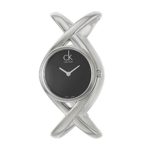 Calvin Klein Women’s K2L24102 Enlace Analog Display Swiss Quartz Silver Watch