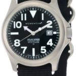 Momentum Men’s 1M-SP00B8B “Atlas” Titanium Watch with Nylon Band