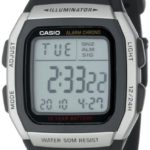 Casio Men’s W96H-1AV Sport Watch with Black Band