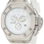 Swiss Legend Men’s 10541-02-WA Trimix Diver Chronograph White Dial Watch