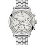 GUESS Women’s Silver-Tone Multifunction Watch