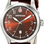 Wenger Men’s 01.0541.119 Terragraph 3H Analog Display Swiss Quartz Brown Watch