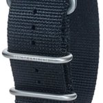 Bertucci DX3 B-114 Black 26mm Nylon Watch Band