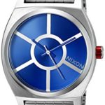 Nixon Men’s Time Teller SW, R2D2 Blue Stainless Steel Bracelet Watch