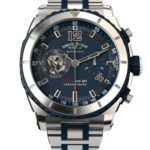 Armand Nicolet Men’s A714AGU-BU-MA4710GU S05 Analog Display Swiss Automatic Silver Watch