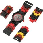 LEGO Ninjago Movie Kai Kids Minifigure Link Buildable Watch | red/black| plastic | 28mm case diameter| analog quartz | boy girl | official