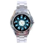 Iron Man Arc Reactor Logo Stainless Steel Analogue Men Watch Special Edition