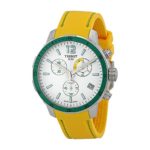 Tissot Men’s T0954491703701 Quickster Analog Display Swiss Quartz Yellow Watch