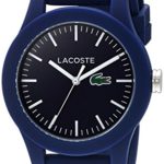 Lacoste Women’s ‘Ladies 12.12’ Quartz Resin and Silicone Watch, Color:Blue (Model: 2000955)