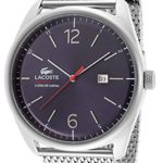 Lacoste Men’s 2010683 Austin Stainless Steel Bracelet Watch Stainless Steel/Blue Watch