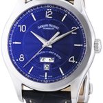 Armand Nicolet Men’s 9740A-BU-P974BU2 M02 Analog Display Swiss Automatic Blue Watch
