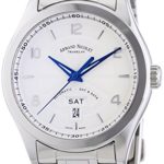 Armand Nicolet Men’s 9740A-AG-M9740 M02 Analog Display Swiss Automatic Silver Watch