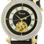Freelook Women’s HA7122G-2 Colisee Colisee Stainless-Steel Case Brown Dial and Brown Band Watch