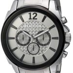 Kenneth Cole REACTION Men’s ‘Sport’ Quartz Metal and Stainless Steel Casual Watch, Color:Silver-Toned (Model: 10031947)
