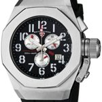 Swiss Legend Men’s 10542-01 Trimix Diver Analog Display Swiss Quartz Black Watch
