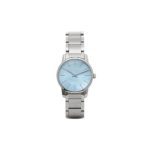 Calvin Klein Women’s Silver Blue Quartz Watch CK City K2G2314X