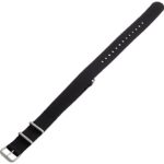 Hadley-Roma MS4210RA 180 18mm Nylon Black Watch Strap