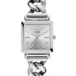 GUESS Women’s Stainless Steel Casual Bracelet Watch, Color: Silver-Tone (Model: U1029L1)