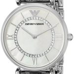 Emporio Armani Women’s AR1908 Retro Silver Watch