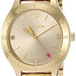 Juicy Couture Women’s ‘Sierra’ Quartz Tone and Gold Plated Casual Watch(Model: 1901541)