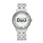 D&G Dolce & Gabbana Women’s DW0145 Prime Time Stainless Steel Crystal Dial Watch