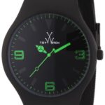 Toy Watch Unisex TOYMH04BK Mesh Analog Display Swiss Quartz Black Watch
