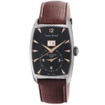 Louis Erard Men’s 82210AA02.BDCL50 1931 Automatic Dual Time Zone Brown Genuine Leather Big Date Watch