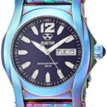 REACTOR Women’s ‘Curie mid’ Swiss Quartz and Stainless-Steel-Plated Sport WatchMulti Color (Model: 90999)